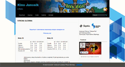 Desktop Screenshot of kinojanosik.pl