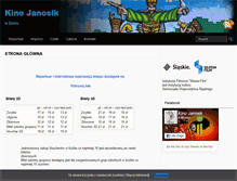 Tablet Screenshot of kinojanosik.pl
